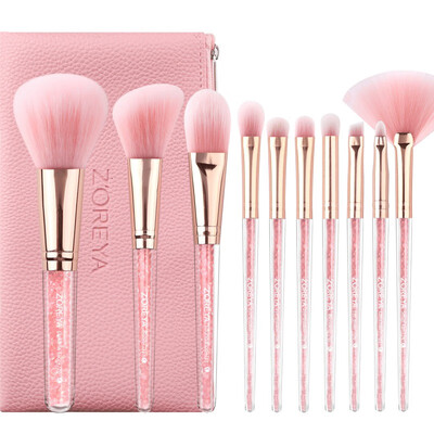 10pcs Pink Makeup Brushes Set Eyeshadow Lip Foundation Powder Blush Concealer Eyebrow Eye Make Up Brush Portable Cosmetics Tools
10pcs Pink Makeup Brushes Set Eyeshadow Lip Foundation Powder Blush Concealer Eyebrow Eye Make Up Brush Portable Cosmetics Tools