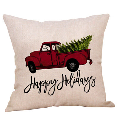 Christmas Car Pattern Printed Pillow Cover Cotton Linen Cushion Cover Holiday Decorative Throw Pillow Case Sofa Car Home Decor
Christmas Car Pattern Printed Pillow Cover Cotton Linen Cushion Cover Holiday Decorative Throw Pillow Case Sofa Car Home Decor