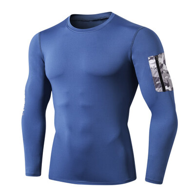 Men sports t-shirt Long Sleeve Breathable Quick-drying Bottoming Round Collar T-shirt Sports Tops
Men sports t-shirt Long Sleeve Breathable Quick-drying Bottoming Round Collar T-shirt Sports Tops