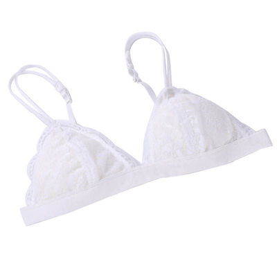 ROPALIA Women Solid Floral Sheer Lace Bra One Piece Wireless Cute Ladies Crop Top Female Lingerie
ROPALIA Women Solid Floral Sheer Lace Bra One Piece Wireless Cute Ladies Crop Top Female Lingerie