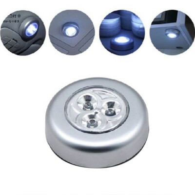 3 LED Stick Touch Light Lamp Battery Powered Wireless Stick-on Touch Night Light Push Lamp
3 LED Stick Touch Light Lamp Battery Powered Wireless Stick-on Touch Night Light Push Lamp