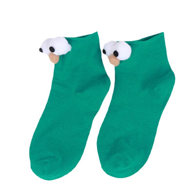 Cute Cartoon Women Girl three-dimensional Antumn Ankle Socks Big Eyes Warm Casual Heap Solid Color Socks 
Cute Cartoon Women Girl three-dimensional Antumn Ankle Socks Big Eyes Warm Casual Heap Solid Color Socks