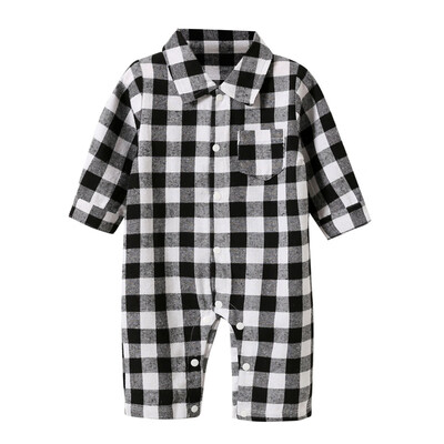 Baby Boy Romper Autumn Casual Infant Plaid Print Long Sleeve Children Jumpsuit Outfits for Boys
Baby Boy Romper Autumn Casual Infant Plaid Print Long Sleeve Children Jumpsuit Outfits for Boys