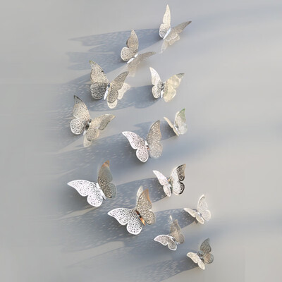 12pcslot 3D PVC Wall Stickers Butterflies Hollow DIY Home Decor Poster Kids Rooms Wall Decoration
12pcslot 3D PVC Wall Stickers Butterflies Hollow DIY Home Decor Poster Kids Rooms Wall Decoration