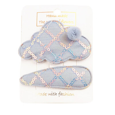 2pcsset Cloud Shape Cute Sweet Baby Girls Hair Clip Children Fashion Concise Casual All-match Decoration
2pcsset Cloud Shape Cute Sweet Baby Girls Hair Clip Children Fashion Concise Casual All-match Decoration