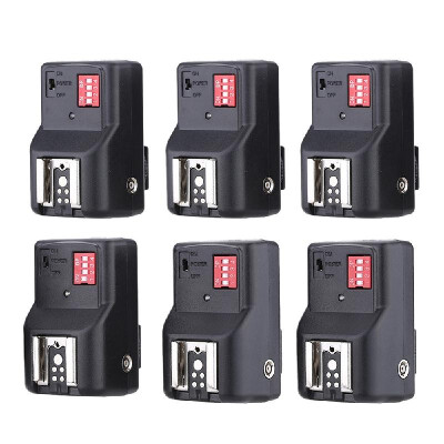 Andoer 16 Channel Wireless Remote Flash Trigger Set 1 Transmitter 6 Receivers SYNC Cord 30m984ft Range for Canon Nikon Penta
Andoer 16 Channel Wireless Remote Flash Trigger Set 1 Transmitter 6 Receivers SYNC Cord 30m984ft Range for Canon Nikon Penta