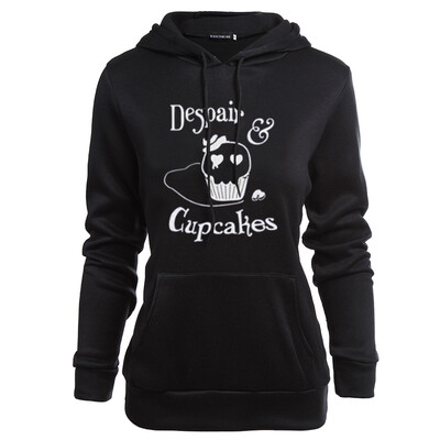 Halloween Hoodie Casual Long Sleeve Letter Printed Despair Cupcakes Hoody Sweatshirt Cute Funny Pullover Hoodie
Halloween Hoodie Casual Long Sleeve Letter Printed Despair Cupcakes Hoody Sweatshirt Cute Funny Pullover Hoodie