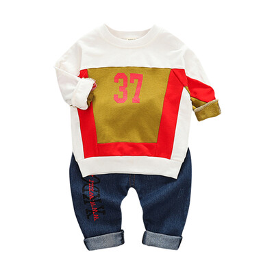 Toddler 0-4T 2pcs New Autumn Lovely Baby Boys Clothes Long Sleeve Number Print Sweatshirt TopsPants Trouser Costume Set
Toddler 0-4T 2pcs New Autumn Lovely Baby Boys Clothes Long Sleeve Number Print Sweatshirt TopsPants Trouser Costume Set