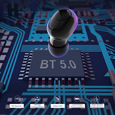 Wireless Bluetooth 50 Headphones Mini Invisible Earphone In-ear Music Headset Charging Box Hands-free with Mic
Wireless Bluetooth 50 Headphones Mini Invisible Earphone In-ear Music Headset Charging Box Hands-free with Mic