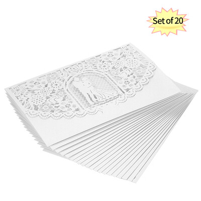 20pcsset Wedding Invitation Card Cover Pearl Paper Laser Cut Bridal Bridegroom Pattern Invitation Cards Wedding Anniversary Suppl
20pcsset Wedding Invitation Card Cover Pearl Paper Laser Cut Bridal Bridegroom Pattern Invitation Cards Wedding Anniversary Suppl