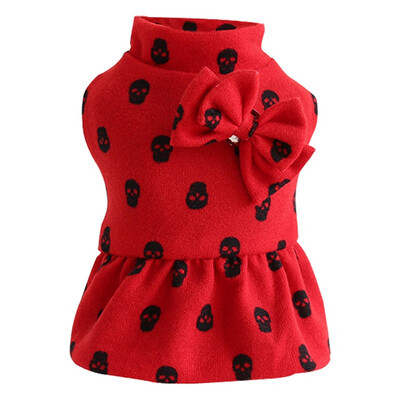 Dog Sweater Dress Pet Dog Bowknot Clothes For Small Dogs Chihuahua Winter Printed Clothing Warm Cotton Puppy Outfit Costume
Dog Sweater Dress Pet Dog Bowknot Clothes For Small Dogs Chihuahua Winter Printed Clothing Warm Cotton Puppy Outfit Costume