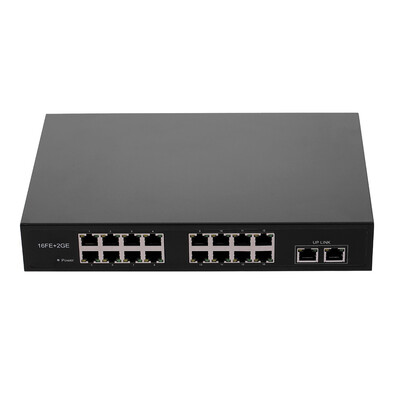 ZWD-162BZQN 16FE 2GE POE Switch with 16 POE Ports 2 Gigabit Uplink IEEE 8023af Standard POE Switch Power for IP Camera Wireles
ZWD-162BZQN 16FE 2GE POE Switch with 16 POE Ports 2 Gigabit Uplink IEEE 8023af Standard POE Switch Power for IP Camera Wireles