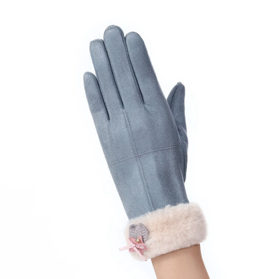 New Fashion Winter Women Gloves Touch Screen Warm Thick Velvet Lady Full Finger Gloves
New Fashion Winter Women Gloves Touch Screen Warm Thick Velvet Lady Full Finger Gloves