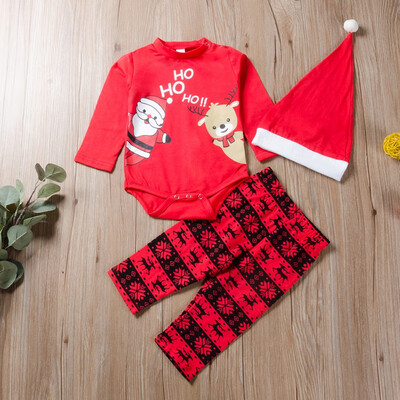 New Autumn Fashion Baby Boy Girl Clothes 0-24M Cute Cartoon Printing Bodysuit And Trousers And Hat Kids Three-piece Outfit Set
New Autumn Fashion Baby Boy Girl Clothes 0-24M Cute Cartoon Printing Bodysuit And Trousers And Hat Kids Three-piece Outfit Set