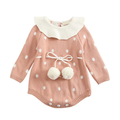 Cute Infant Baby Girls Clothing Autumn Long Sleeve Cotton Thicken Romper Toddler Kids Fashion Sweater Playsuit Outfits
Cute Infant Baby Girls Clothing Autumn Long Sleeve Cotton Thicken Romper Toddler Kids Fashion Sweater Playsuit Outfits