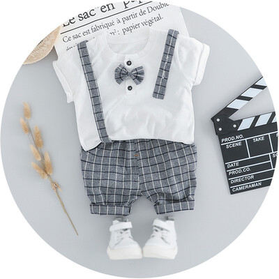 Newborn Baby Boy Clothes 2019 Kids Boys Casual Bow Tie T-Shirt TopsPlaid Shorts Overalls Toddler Outfits Sports Outwear
Newborn Baby Boy Clothes 2019 Kids Boys Casual Bow Tie T-Shirt TopsPlaid Shorts Overalls Toddler Outfits Sports Outwear