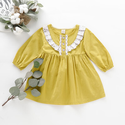 Autumn Long Sleeve Lace Design Baby GirlsDress Casual Kids Toddler Princess Sundress For1-4 Years
Autumn Long Sleeve Lace Design Baby GirlsDress Casual Kids Toddler Princess Sundress For1-4 Years
