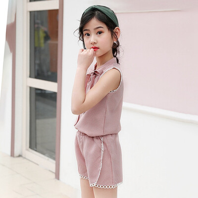 Baby Girl Clothes Children Girls Casual Summer Plaid Print Sleeveless T-shirtShorts Suits 2Pcs Costume Set Clothes for Girls
Baby Girl Clothes Children Girls Casual Summer Plaid Print Sleeveless T-shirtShorts Suits 2Pcs Costume Set Clothes for Girls