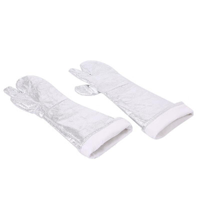 DA-104 500 Degrees Celsius Aluminized Heat Resistant Gloves High Temperature Safety Work Gloves Aluminum Foil Fireproof Anti-scald
DA-104 500 Degrees Celsius Aluminized Heat Resistant Gloves High Temperature Safety Work Gloves Aluminum Foil Fireproof Anti-scald