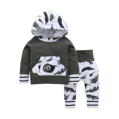 Newborn Kid Baby Boy Girl clothes Cotton lonf sleeve hooded hoodies pants Clothes Set Outfit Tracksuit
Newborn Kid Baby Boy Girl clothes Cotton lonf sleeve hooded hoodies pants Clothes Set Outfit Tracksuit