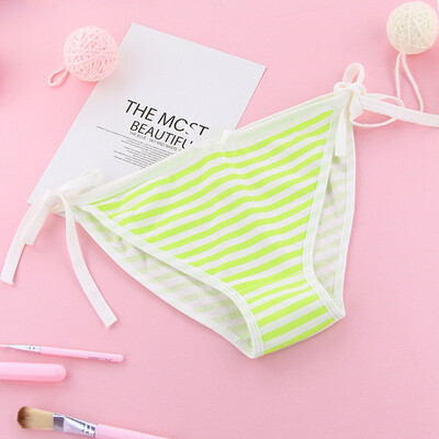 COCKCON Stylish&comfortable striped bow tie small fresh simple girl underwear solid color single size underwear
COCKCON Stylish&comfortable striped bow tie small fresh simple girl underwear solid color single size underwear