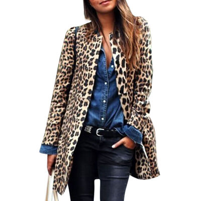 jacket fashion New womens winter autumn coat warm sexy leopard long-sleeved loose temperament casual long coat
jacket fashion New womens winter autumn coat warm sexy leopard long-sleeved loose temperament casual long coat
