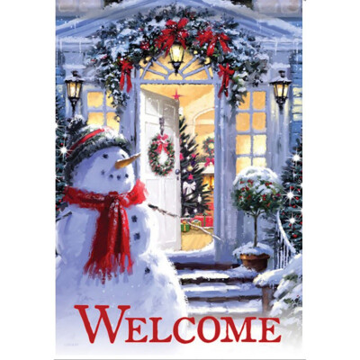 Christmas Garden Flag Santa Claus Reindeer Snowman Pattern For Home Lawn Yarn Decor Winter Xmas Party Supplies
Christmas Garden Flag Santa Claus Reindeer Snowman Pattern For Home Lawn Yarn Decor Winter Xmas Party Supplies