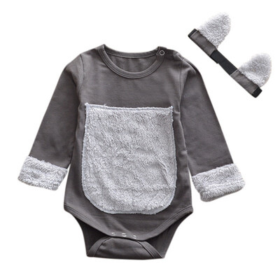 Hot 2018 New Autumn Baby Cute Clothing Sets Newborn Girl Long Sleeve Romper Headband Costume
Hot 2018 New Autumn Baby Cute Clothing Sets Newborn Girl Long Sleeve Romper Headband Costume