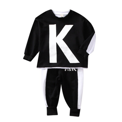 Autumn Baby Boys Costume Set Fashion Long Sleeve Alphabet Print Sweatshirt TopsPants Trouser
Autumn Baby Boys Costume Set Fashion Long Sleeve Alphabet Print Sweatshirt TopsPants Trouser