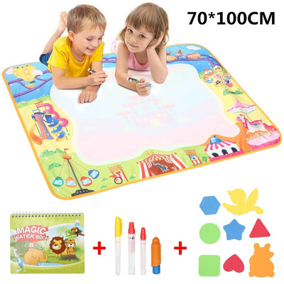 70X100CM Doodle Children Water Drawing Toys Painting Mat Water Pen Molds Kit Kid Educational Toy
70X100CM Doodle Children Water Drawing Toys Painting Mat Water Pen Molds Kit Kid Educational Toy