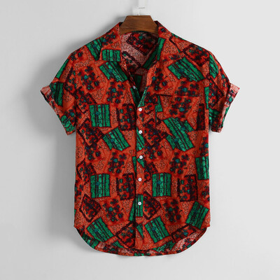 Tailored Mens Vintage Floral Print Chest Pocket Turn Down Collar Short Sleeve Loose Shirt
Tailored Mens Vintage Floral Print Chest Pocket Turn Down Collar Short Sleeve Loose Shirt