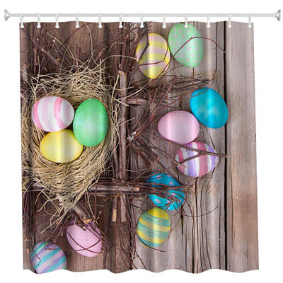 Nest Egg Polyester Shower Curtain Bathroom Curtain High Definition 3D Printing Water-Proof
Nest Egg Polyester Shower Curtain Bathroom Curtain High Definition 3D Printing Water-Proof