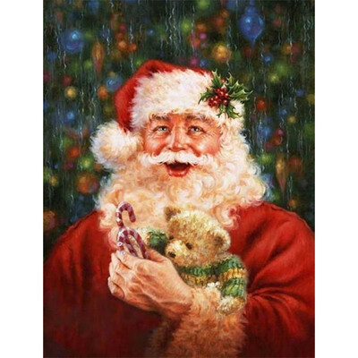 5D DIY Diamond paintings Mosaic Wall Sticker Christmas santa claus teddy Suitable for Home Puzzle birthday wedding Decor 
5D DIY Diamond paintings Mosaic Wall Sticker Christmas santa claus teddy Suitable for Home Puzzle birthday wedding Decor