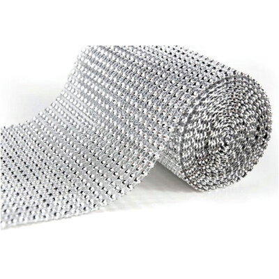 475inch x 1 yard Wedding Party Home Table Decor Rhinestone Crystal Silver Diamond Mesh Wrap Bridal Birthday Party DecorS
475inch x 1 yard Wedding Party Home Table Decor Rhinestone Crystal Silver Diamond Mesh Wrap Bridal Birthday Party DecorS