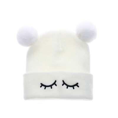 Hot Childrens Head Cap Girls Boys Cute Embroidery Double Ball Knitted Caps New Winter Kids Warm Hats Children Soft Hat
Hot Childrens Head Cap Girls Boys Cute Embroidery Double Ball Knitted Caps New Winter Kids Warm Hats Children Soft Hat