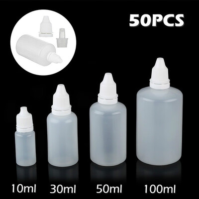 3050PCS 103050100ml White Empty Plastic Squeezable Dropper Bottles Eye Care Liquid Container
3050PCS 103050100ml White Empty Plastic Squeezable Dropper Bottles Eye Care Liquid Container