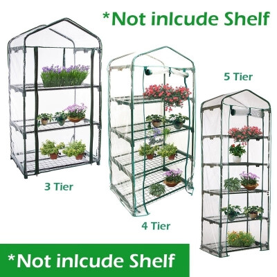 345-Tier Transparent Rectangle Waterproof PVC Warm Garden Tier Mini Household Plant Greenhouse Cover without Iron Stand
345-Tier Transparent Rectangle Waterproof PVC Warm Garden Tier Mini Household Plant Greenhouse Cover without Iron Stand