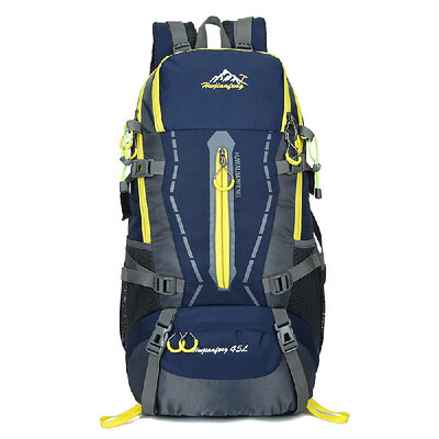 45L Camping Backpack Water Resistant Lightweight Outdoor Travel Dayback Shoulder Bag Casual Large School Backpack
45L Camping Backpack Water Resistant Lightweight Outdoor Travel Dayback Shoulder Bag Casual Large School Backpack