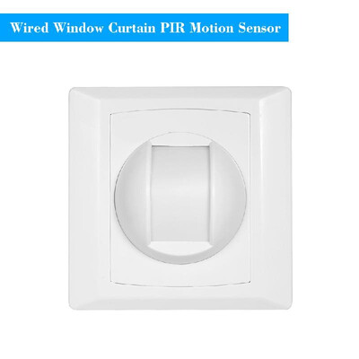 Wired PIR Motion Sensor Window Curtain Passive Infrared Alarm Detector 86 Type Wall Ceiling Mounting Box Indoor For Home Burglar
Wired PIR Motion Sensor Window Curtain Passive Infrared Alarm Detector 86 Type Wall Ceiling Mounting Box Indoor For Home Burglar