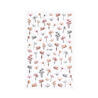 1 Sheet 3D Nail Sticker Decal Water Transfer Mixed Ink Flower Adhesive DIY Charm Manicure Decorations
1 Sheet 3D Nail Sticker Decal Water Transfer Mixed Ink Flower Adhesive DIY Charm Manicure Decorations