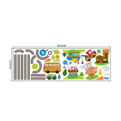 Cartoon Cars Highway Track Wall Stickers For Kids Rooms Childrens Play Room Bedroom Decor Creative removable Wall Art Decals
Cartoon Cars Highway Track Wall Stickers For Kids Rooms Childrens Play Room Bedroom Decor Creative removable Wall Art Decals