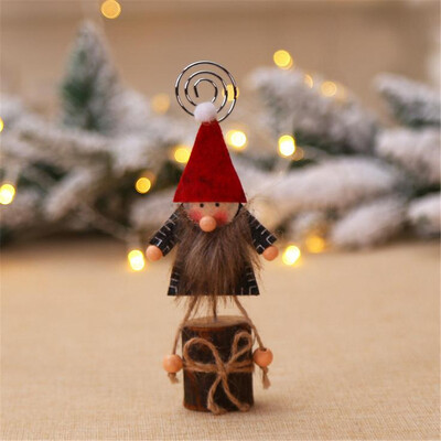 Gobestart Christmas Decorations Business Card Holder Creative Wood Forest Mans Note Clip
Gobestart Christmas Decorations Business Card Holder Creative Wood Forest Mans Note Clip