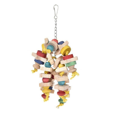 Colorful Wood Parrot Toys Pet Bird Chew Toy Funny Swing Toys Hanging Ladder Climbing Toys For Bird Pet Bird Parrot Supplies
Colorful Wood Parrot Toys Pet Bird Chew Toy Funny Swing Toys Hanging Ladder Climbing Toys For Bird Pet Bird Parrot Supplies