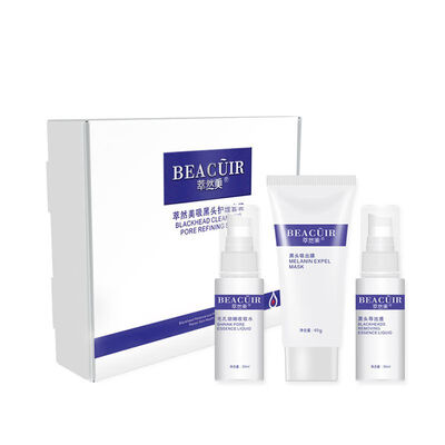 3pcs Nose Paste Extract Essence Blackhead Removing Care Set Shrinking Pore T Zone Care
3pcs Nose Paste Extract Essence Blackhead Removing Care Set Shrinking Pore T Zone Care
