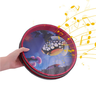 10-inch Solid Wooden Ocean Drum Sea Wave Drum Frame Drum Gentle Sea Wave Sound Musical Toy Red
10-inch Solid Wooden Ocean Drum Sea Wave Drum Frame Drum Gentle Sea Wave Sound Musical Toy Red