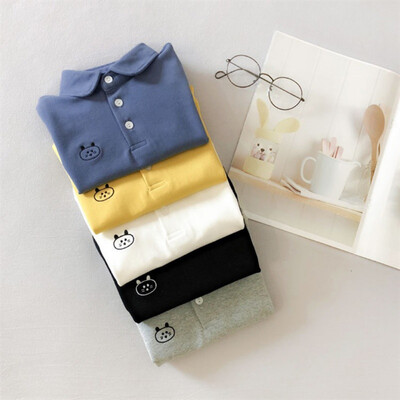 Autumn Baby Kids Long Sleeve Cotton Blouse Casual Boys And Girls Cartoon Embroidery Lapel Solid Color Comfortable Shirt
Autumn Baby Kids Long Sleeve Cotton Blouse Casual Boys And Girls Cartoon Embroidery Lapel Solid Color Comfortable Shirt