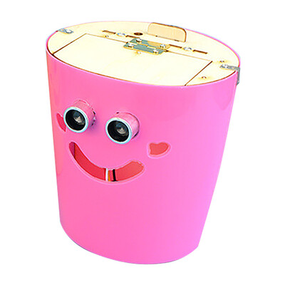 Siaonvr Educational DIY Intelligent Sensor Trash Can DIY Electric Toys For Children