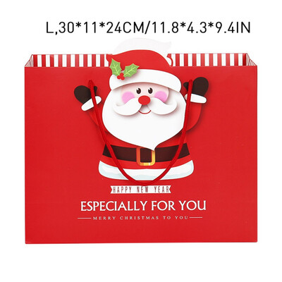 Portable Creativity Christmas Gift Bag High Quality Paper Cartoon Santa Claus Printed Cute Portable Children Gift Bag
Portable Creativity Christmas Gift Bag High Quality Paper Cartoon Santa Claus Printed Cute Portable Children Gift Bag