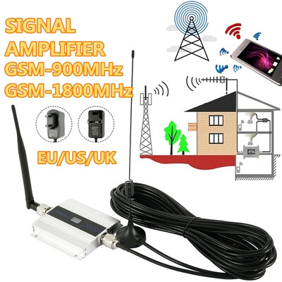 Willstar New 9001800Mhz GSM 4G Signal Antenna Booster Amplifier Signal Booster LCD Mobile Phone Signal Repeater
Willstar New 9001800Mhz GSM 4G Signal Antenna Booster Amplifier Signal Booster LCD Mobile Phone Signal Repeater