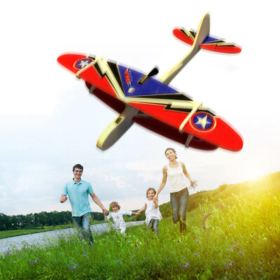 Tailored Foam Throwing Glider Airplane Inertia Charging Flying Aircraft Toy Hand Launch
Tailored Foam Throwing Glider Airplane Inertia Charging Flying Aircraft Toy Hand Launch